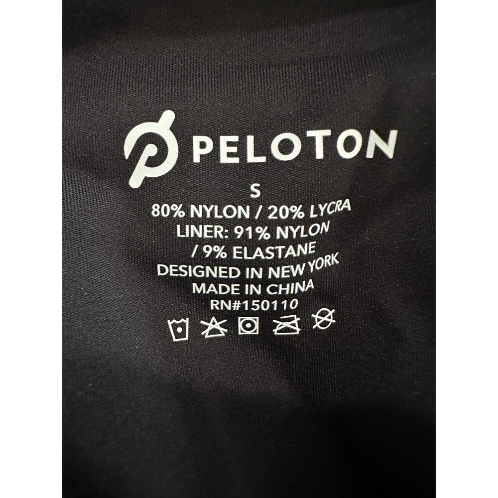 Peloton SU221 Pace High Neck Bra Black Size Small Brand New - Picture 4 of 5